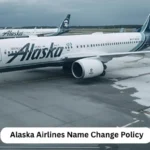 Alaska Airlines Name Change Policy