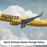 Spirit Airlines Name Change Policy