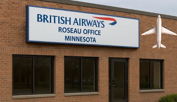 British Airways Roseau Office in Minnesota