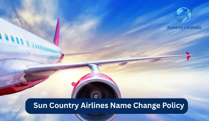 Sun Country Airlines Name Change Policy