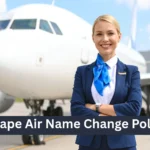 Cape Air Name Change Policy