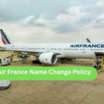 Air France Name Change Policy