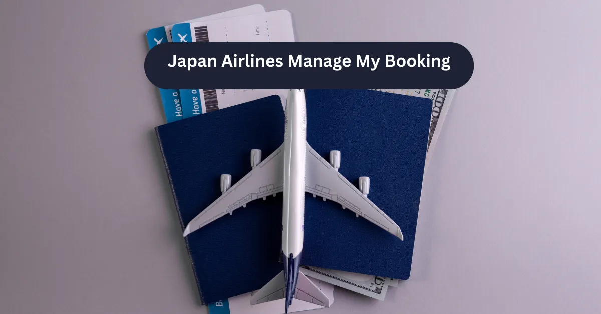 Japan Airlines Manage My Booking