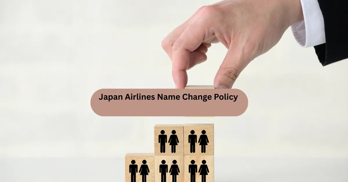 Japan Airlines Name Change Policy