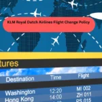 KLM Royal Dutch Airlines Flight Change Policy