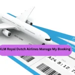 KLM Royal Dutch Airlines Manage My Booking