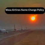 Mesa Airlines Name Change Policy