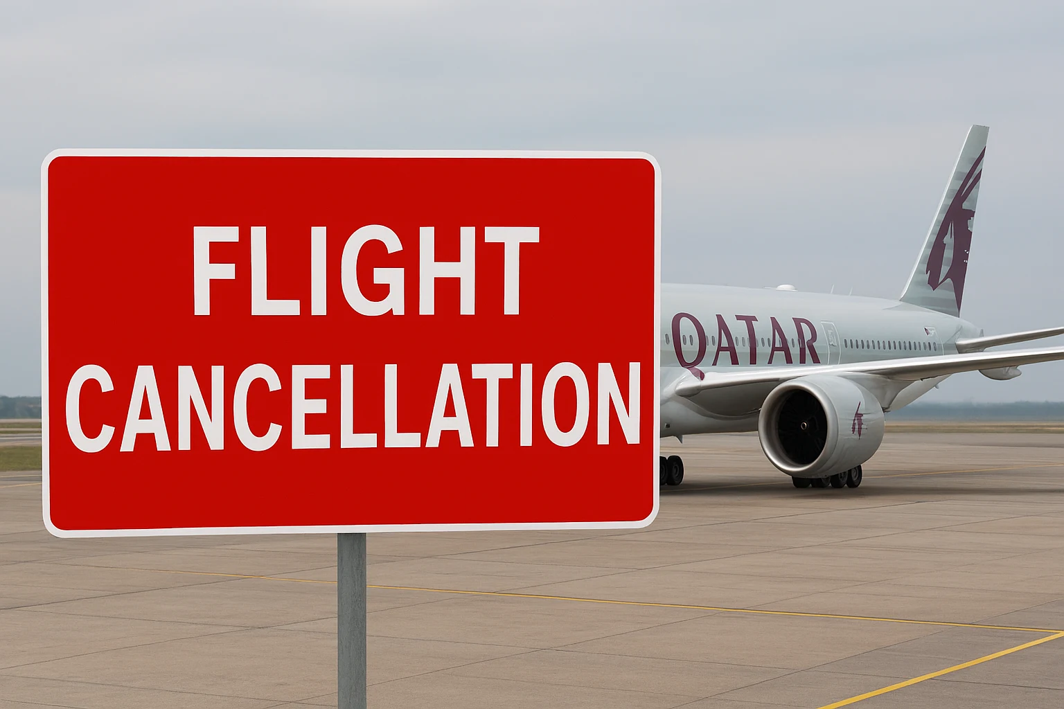 Qatar Airways Flight Cancellation
