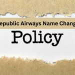 Republic Airways Name Change Policy
