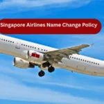 Singapore Airlines Name Change Policy