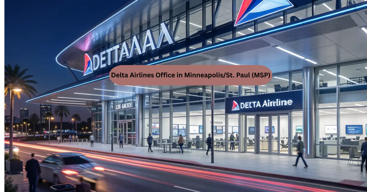 Delta Airlines Office in Minneapolis/St. Paul (MSP)