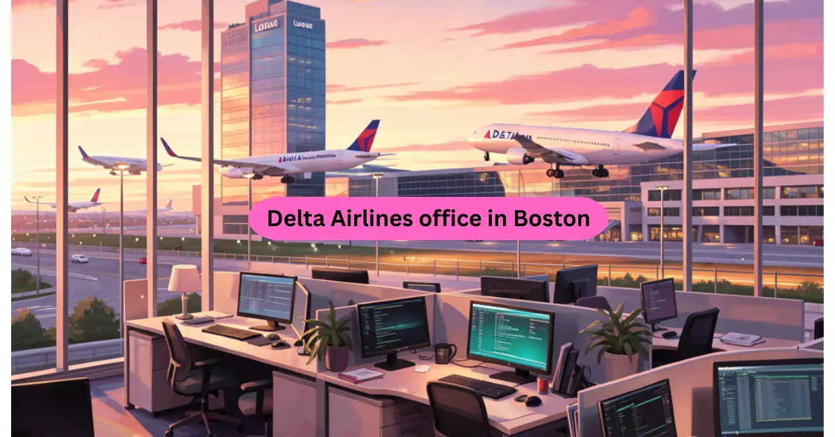 Delta Airlines office in Boston