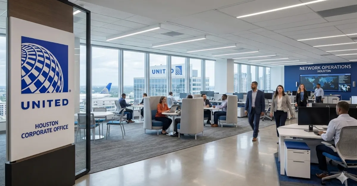 United Airlines Office Houston (IAH) : Address, Reservations and Travel Services